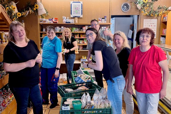 Spring cleaning in the Hornberg food bank