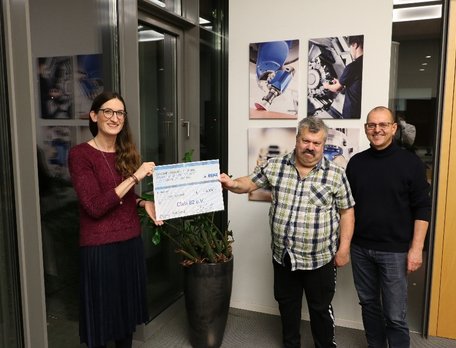 The project team of "We for you" looks back with satisfaction on the year 2021