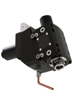 BENZ LINTEC: LinA 4.0 radial offset broaching unit for turning centers