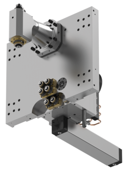 BENZ Tooling: Multi-spindle head with attached angle head