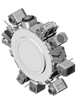 Tooling systems for lathes: driven tools Nakamura